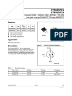 Stb50Nf25 Stp50Nf25: N-Channel 250V - 0.055 - 45A - D Pak - To-220 Low Gate Charge Stripfet™ Power Mosfet