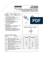 STP50N06 STP50N06FI: N - Channel Enhancement Mode Power Mos Transistor