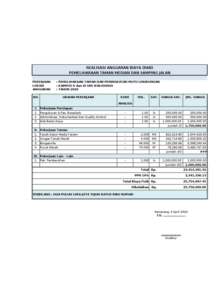 Taman Kampus 2-3 2020 | PDF