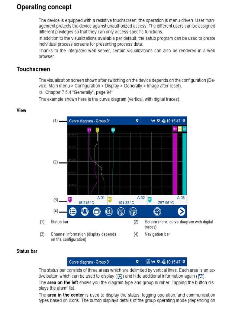 Touchscreen Device User Guide | PDF | Computer Keyboard | Menu (Computing)