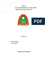 Makalah (Manajemen Asuhan Keperawatan Gagal Ginjal Kronik) Mata Kuliah: Keperawatan Medikal Bedah