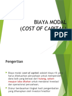 Cost of Capital