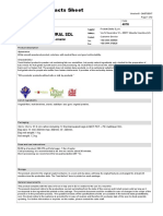 Mix Frutta Base 50 All Natural SDL: Facts Sheet