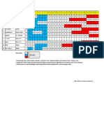 Jadwal Kerja 2019