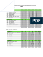 Plan de Estudios Administración de Empresas Nuevo PDF