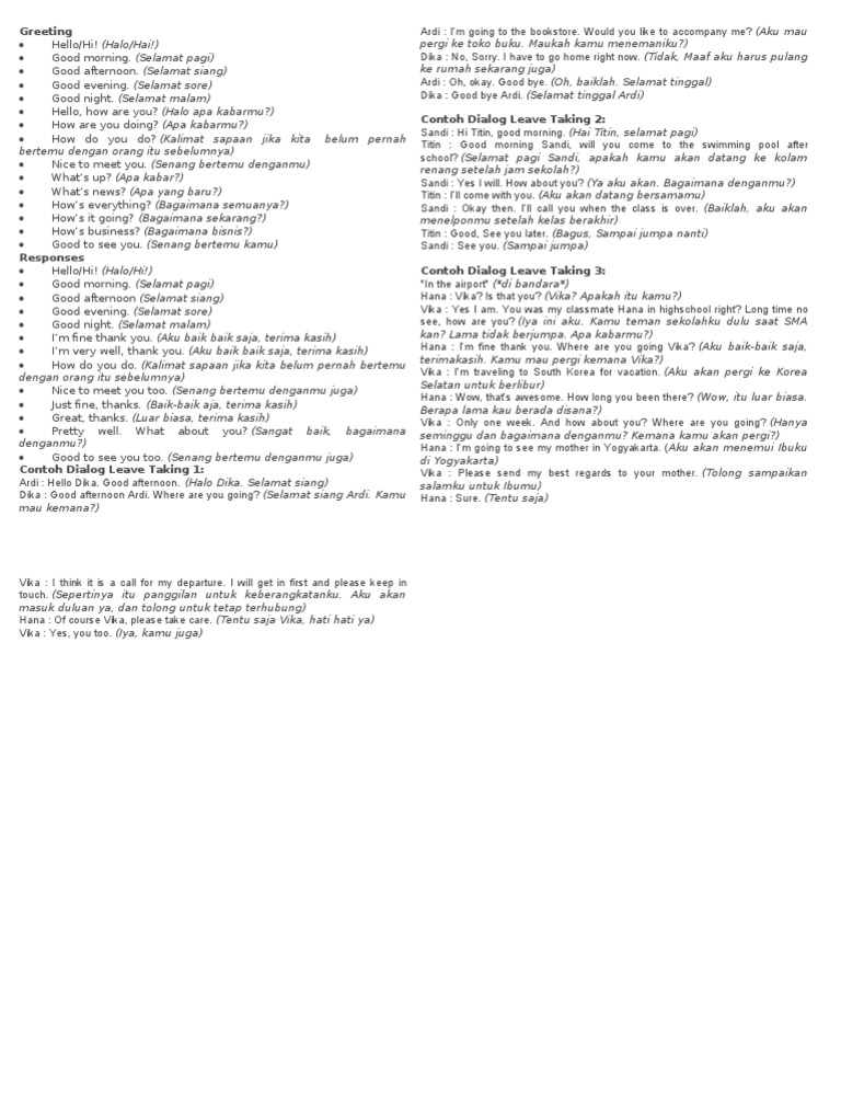 Apa Itu Greeting PDF