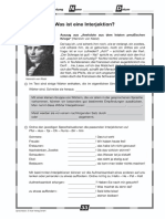 Interjektionen Verwenden - Übungen + Lösungen PDF