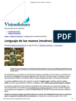 Lenguaje de Las Manos (Mudras) - VisionFuturo