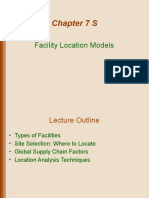 Chapter 7 S: Facility Location Models