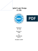 Digital Logic Design (LAB) : Sir Talal