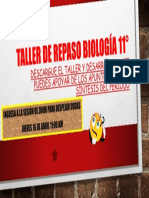 IMAGEN Taller de Repaso BIOLOGÍA 11°