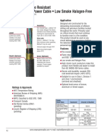 Gexol - 331HF Fire Resistant Multi-Conductor Power Cable - Low Smoke Halogen-Free