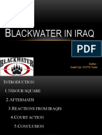 Blackwater in Iraq