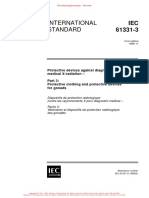 Iec - 61331 - 3 1998 Protective Clothing and Protective Devices For Gonads PDF