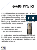 Destination Control System (DCS)