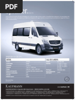 Ficha técnica Mercedes Sprinter 415 CDI | PDF | Eje | Direccion