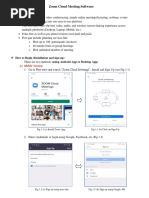 Zoom Cloud Meeting Software - Step by Step