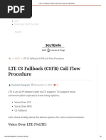 LTE CS Fallback (CSFB) Call Flow Procedure - 3GLTEInfo