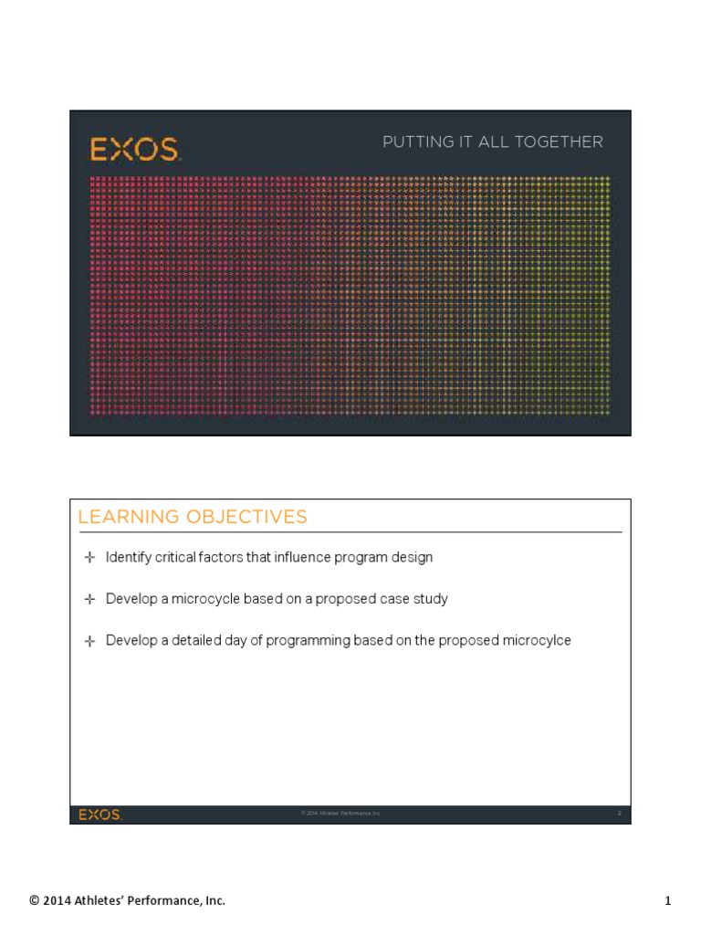 Putting All Together | PDF | Sports