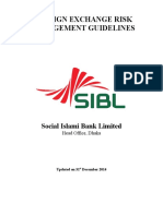 Foreign Exchange Risk Management Guidelines: Social Islami Bank Limited