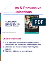 8 Attitudes & Persuasive Communications: Consumer Behavior, 12E