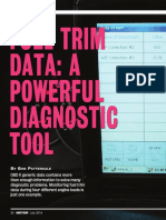 Fuel Trim Data: A Powerful Diagnostic Tool