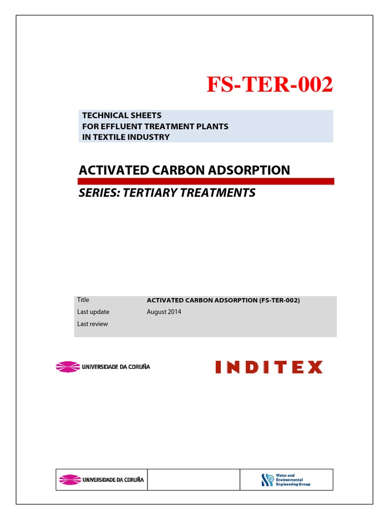 Adsorption With Activated Carbon PDF | PDF | Adsorption | Sewage Treatment