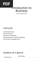 Introduction to Business