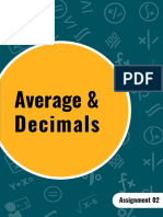 Average & Decimals: Aptitude Advanced
