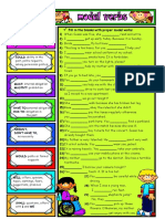 Fill in The Blanks With Proper Modal Verbs