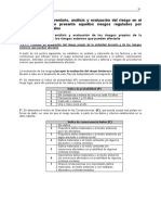 2.4. Capítulo 3. Inventario, Análisis y Evaluación Del Riesgo en El Que Se Ha Tenido Presente Aquellos Riesgos Regulados Por Normativas Sectoriales