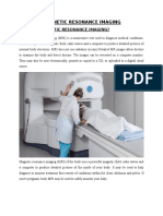 Magnetic Resonance Imaging