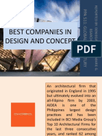 Best Companies in Design and Concept