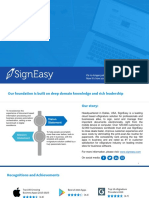 SignEasy Portfolio