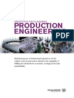 Production Engineering: Master'S Programme
