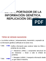 El Adn, Portador de La Información Genética