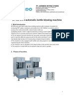 BX-B2 Semi-Automatic Bottle Blowing Machine: 1. Brief Introduction