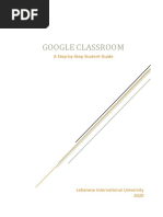 Google Classroom Student Guide