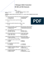 Soal Penjas Kelas 3 Mi KTW