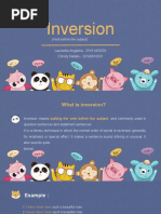 Grammar - Inversion