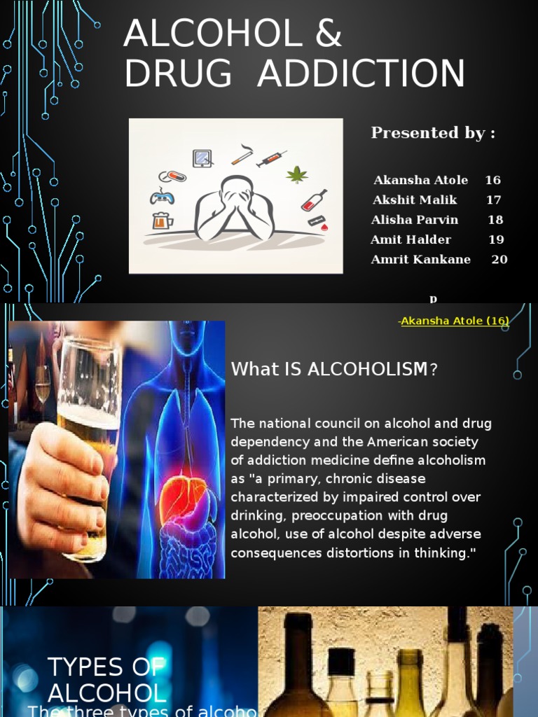 Understanding Alcohol and Drug Addiction | PDF | Alcoholism | Tobacco ...