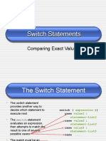 Switch Statement in C++