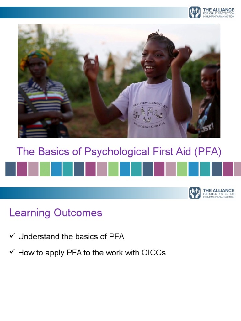 The Basics of Psychological First Aid (PFA) | PDF | Nocturnal Enuresis ...