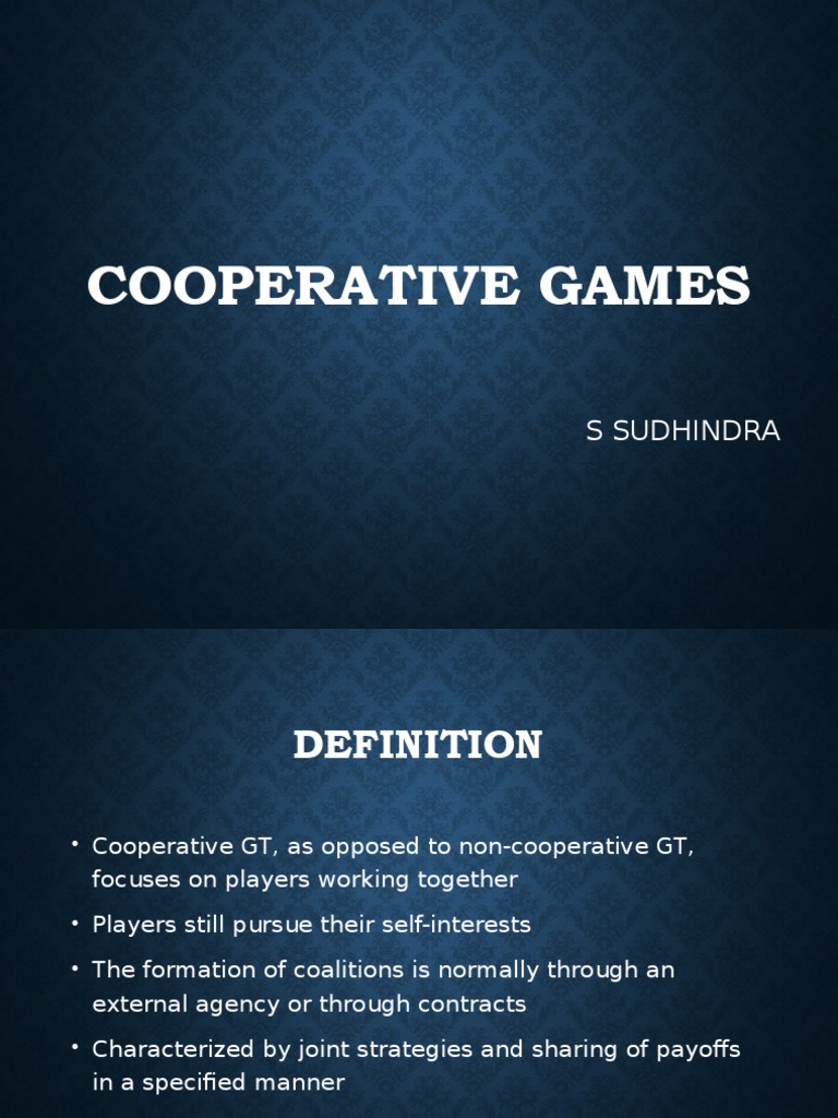 Understanding Cooperative Game Theory | PDF | Mathematical Economics ...