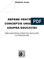 Albu G. - Repere Pentru o Conceptie Umanista Asupra Educatiei PDF