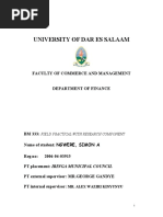 University of Dar Es Salaam: Faculty of Commerce and Management