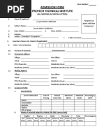 2024 - 2025 ECOT Application Form | PDF | Identity Document | College