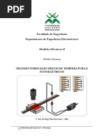 Ficha 2 - Transdutores Eléctricos de Temperatura e Fotoelétricos