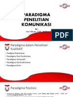 Paradigma Dalam Penelitian Komunikasi PDF