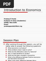 1 - Introduction To Economics - 04.08.2019